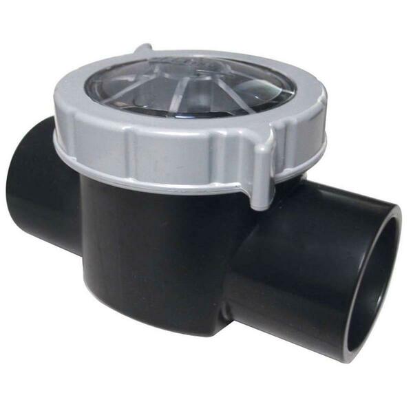 Molded Products 1.5 Socket x 2 in. Spigot Thread-On 2 Black CPVC Serviceable Check Valve, 12PK 25830-150-000